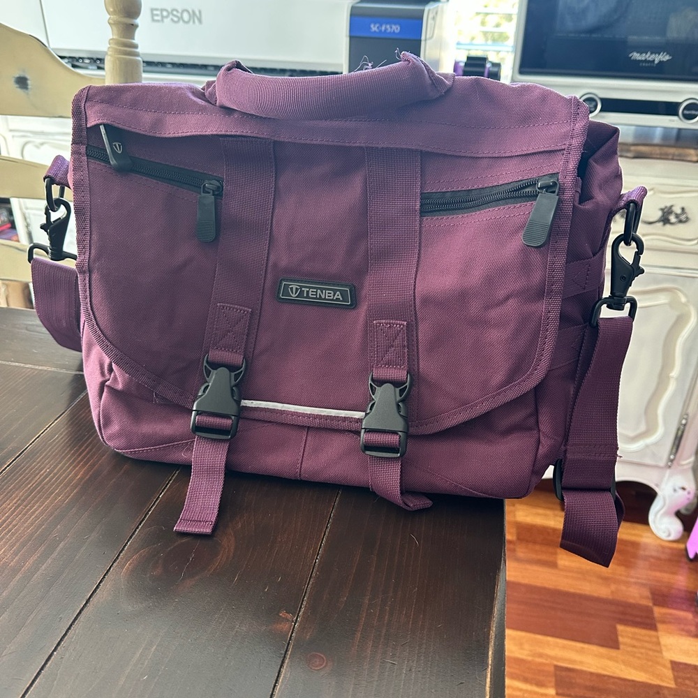 Tenba crossbody messenger camera/electronics bag.